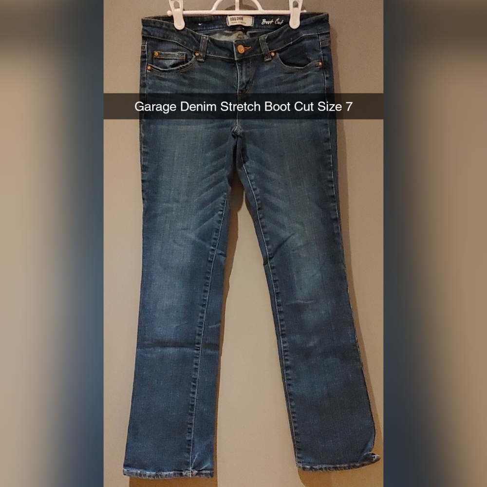 Denim Stretch Boot Cut Jeans